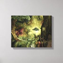 Fantastisch in de Amazone Canvas Afdruk