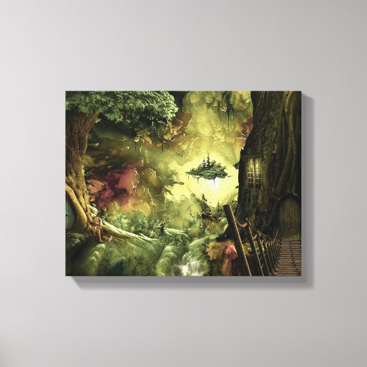 Fantastisch in de Amazone Canvas Afdruk (Voorkant)