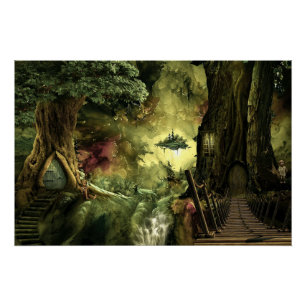 Fantastisch in de Amazone Perfect Poster