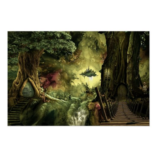 Fantastisch in de Amazone Perfect Poster (Voorkant)