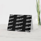 "FANTASTISCH" IS HOE "ONZE KERST" ZAL ZIJN FEESTDAGEN KAART (Voorkant)