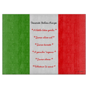 Fantastisch Italiaans snijvlak voor recepten Snijplank
