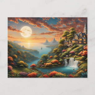 Fantastisch Landschap Briefkaart