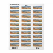 Fantastisch landschap etiket (Full Sheet)