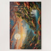 Fantastisch landschap legpuzzel (Verticaal)