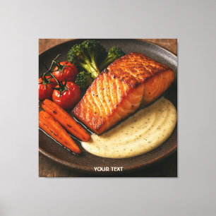 Fantastisch Lekker Lekker Eten Canvas Afdruk