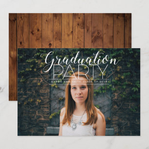 Fantastisch moderne Graduation Party nodigt uit Kaart
