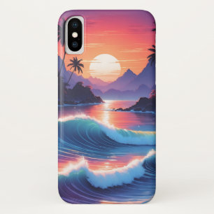 Fantastisch mooi kustlandschap iPhone x hoesje