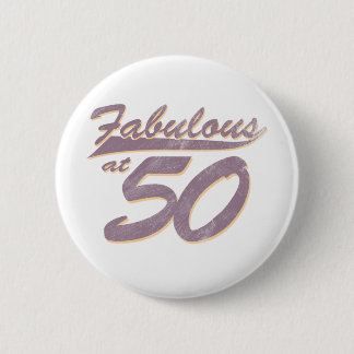 Fantastisch op 50 september ronde button 5,7 cm
