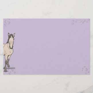 Fantastisch paard liefhebber ruiter cadeau Welkom Briefpapier