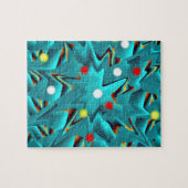 Fantastisch patroon azul legpuzzel (Horizontaal)