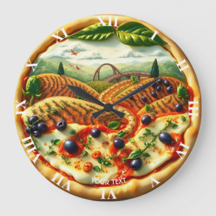 Fantastisch Schattige grillig Italiaans landschap Grote Klok