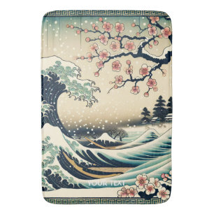 Fantastisch Schattige traditioneel Japans landscha Badmat
