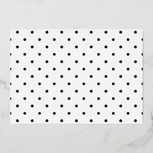 Fantastisch Schriftfoto Huwelijk Opslaan de Datum Folie Uitnodiging (Achterkant)