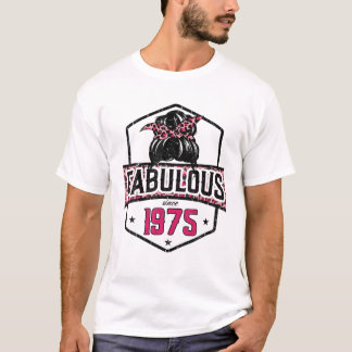 Fantastisch sinds 1975 47ste verjaardag Luipaard R T-shirt