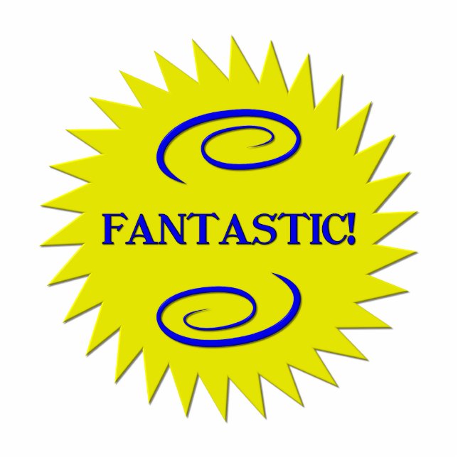 Fantastisch Staand Fotobeeldje (Voorkant)