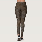 Fantastisch steampunkhart leggings (Achterkant)