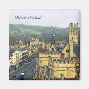 Fantastisch Uitzicht, Oxford, Engeland, High Stree Magneet