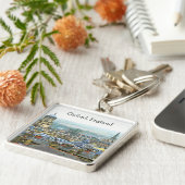 Fantastisch Uitzicht, Oxford, Engeland, Roof Top # Sleutelhanger (Zijkant)