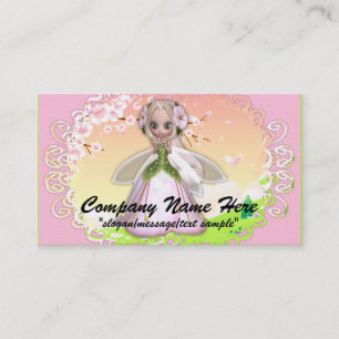 Fantastisch Visitekaartje: Cherry Blossom Fairy 2 Visitekaartje