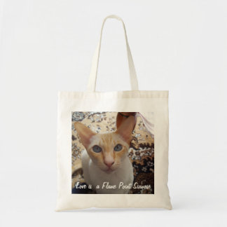 Fantastisch vlampunt Siamese kat Tote Bag
