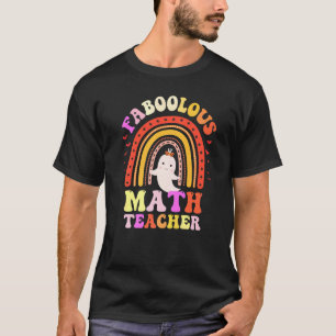 Fantastisch WISKUNDE-TEACHERkostuum Dit is mijn wo T-shirt