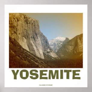 Fantastisch Yosemite-Poster! Poster