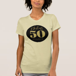 Fantastische 50 gouden verjaardag t-shirt