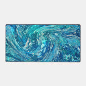 Fantastische Abstracte golf Bureaumat (Voorkant)