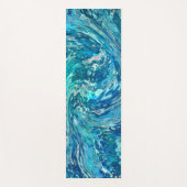 Fantastische Abstracte golf Yogamat (Voorkant)