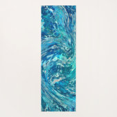 Fantastische Abstracte golf Yogamat (Achterkant)