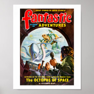 Fantastische avonturen (okt, 1949) poster