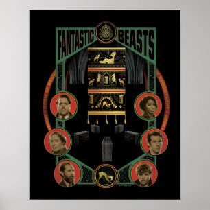 Fantastische balkruimte van vereiste grafisch poster