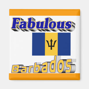 fantastische barbados magneet