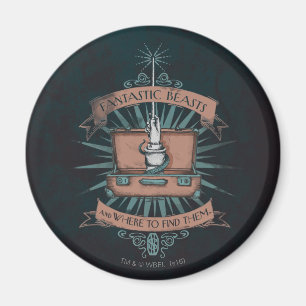 FANTASTISCHE BEASTEN EN WAAR ZE KUNNEN VINDEN™ MAGNEET