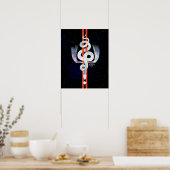 Fantastische beestjes komen voor poster (Keuken)