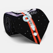 Fantastische beestjes komen voor stropdas (Opgerold)