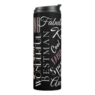 Fantastische BestMan gepersonaliseerde positieve a Thermosbeker