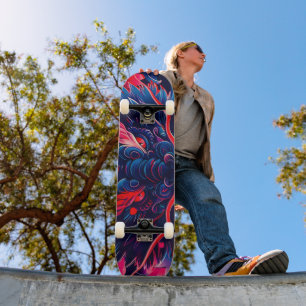 Fantastische Blossom Fury Dragon Skateboard