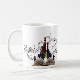 Fantastische Boekpagina Kunst Drinkware Koffiemok
