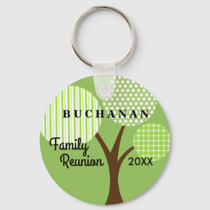 Fantastische boomfamilie reünie Dated Souvenir Gif Sleutelhanger