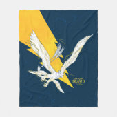 Fantastische borsten Thunderbird Fleece Deken (Voorkant)