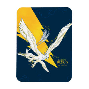 Fantastische borsten Thunderbird Magneet