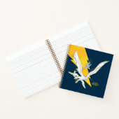 Fantastische borsten Thunderbird Notitieboek (Binnen)