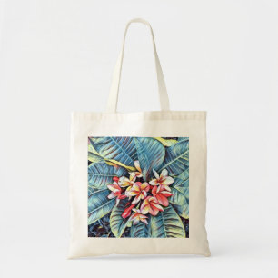 Fantastische canvas tas van Hawaiian plumeria