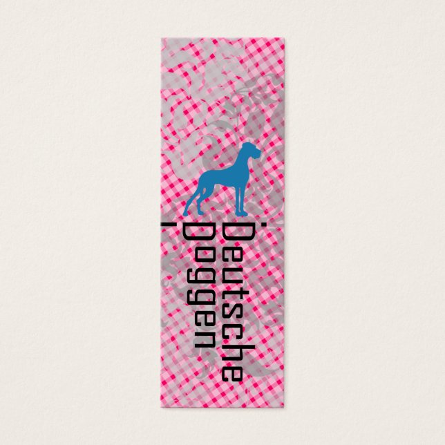 Fantastische daankaarten mini visitekaartjes (Voorkant)