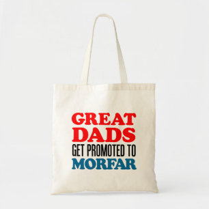 Fantastische Dads worden gepromoot naar de Canvas Tote Bag