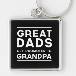 Fantastische Dads worden gepromoot naar opa Sleutelhanger