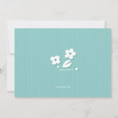 Fantastische Daisies-uitnodiging Kaart (Achterkant)