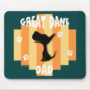 Fantastische Dane Dad Mousepad Muismat
